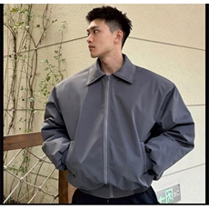 网图现货廓形硬汉风夹克棉服男宽松棉衣潮高街短款外套M05/特P70，男装夹克，星座206（原A221）