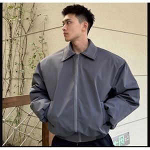 网图现货 廓形硬汉风夹克棉服男宽松棉衣潮高街短款外套M05/特P70图片