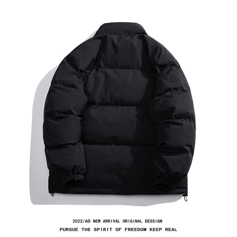 白底22冬季美式hiphop设计感时尚潮流保暖立领棉衣MY7025P85控118,男装棉衣,电商A247-1