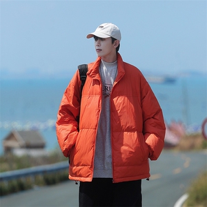 大货！80白鸭绒立领基础情侣宽松大码羽绒服外套 A017 YR10 P195图片