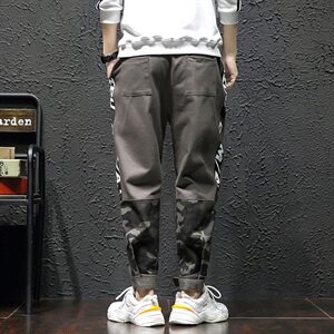 20秋装迷彩潮流工装韩版宽松日系大码休闲裤 迷彩+5图片