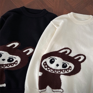 现货拉布布圆领套头卡通毛衣针织衫310A-2 MYY5002 P68 控88图片