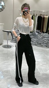 微喇休闲裤，女装休闲裤，盛歌玛