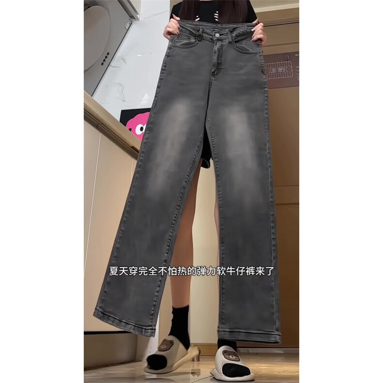 cleanfit牛仔裤春夏美式复古裤子直筒高街裤A166-K019-特P40控68,男装牛仔裤,电商A166