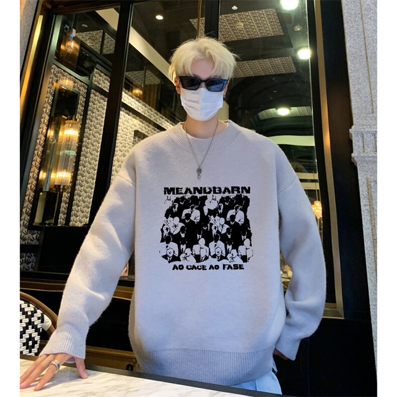高质量！秋冬季半高领毛衣男加绒加厚线衣男针织衫男MY247-特p38,男装针织衫/毛衣,电商B367