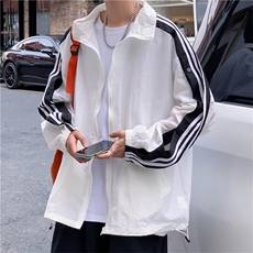 冰丝防晒衣男夏季港风拼色速干防晒服JK8507P40，男装夹克，星座1116-2