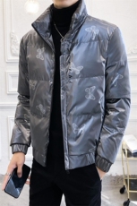 312A-001-P1752025冬季新款时尚蝴蝶图案羽绒服外套男80%白鸭绒F，男装羽绒服，星座312A-5