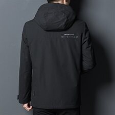 X20219钱塘2020-1冬季男士羽绒服连帽高端90白鹅绒P300，男装羽绒服，钱塘207-1