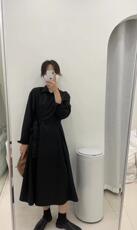 秋装新款连衣裙，女装连衣裙，BLUE