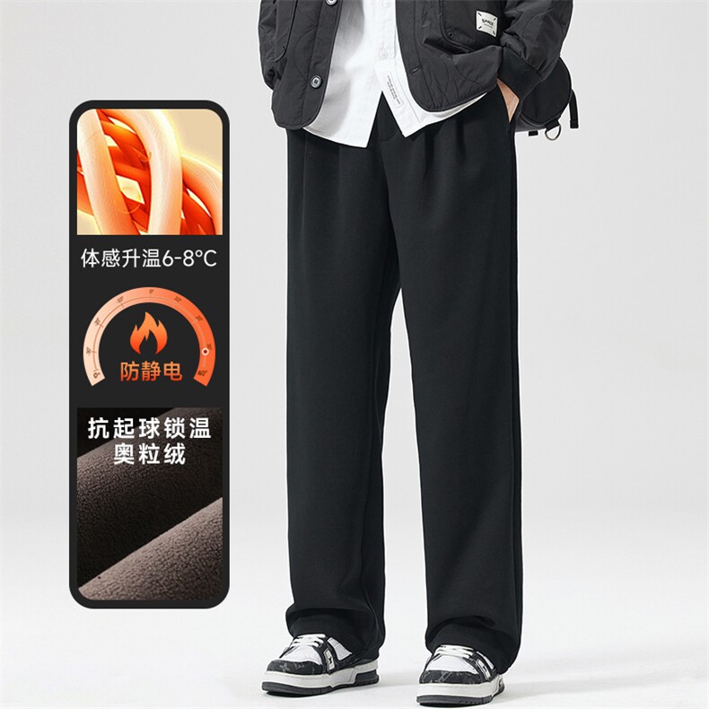 A178-1DY595AP98奥粒绒秋冬季美式休闲针织卫裤,男装休闲裤,电商A178-1