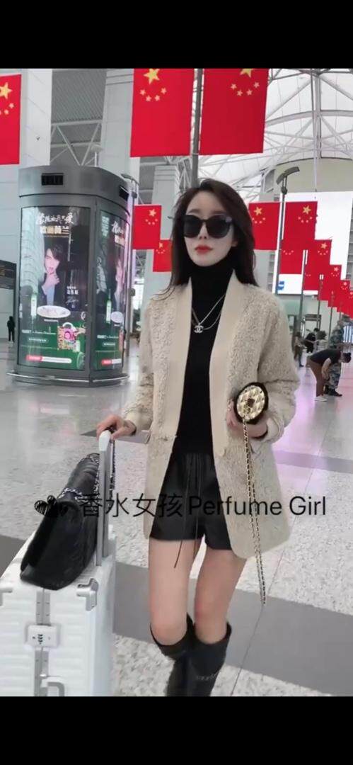 冬季新款皮毛一体，其它，香水女孩