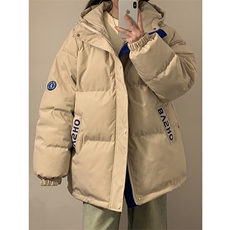 冬季宽松/连帽休闲外套潮加厚棉衣XZ102B-1M2305-P125，男装棉衣，星座102B-1