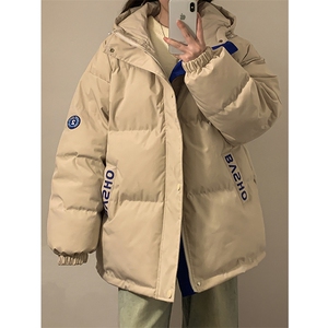 冬季宽松/连帽休闲外套潮加厚棉衣XZ102B-1M2305-P125图片
