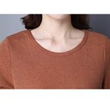 卫衣/绒衫长袖套头2021年秋季口袋宽松圆领，女装卫衣/绒衫，秋牧寒烟