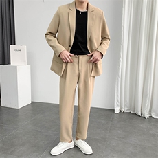 2024春新款西装套装，男装西服套装，星座406
