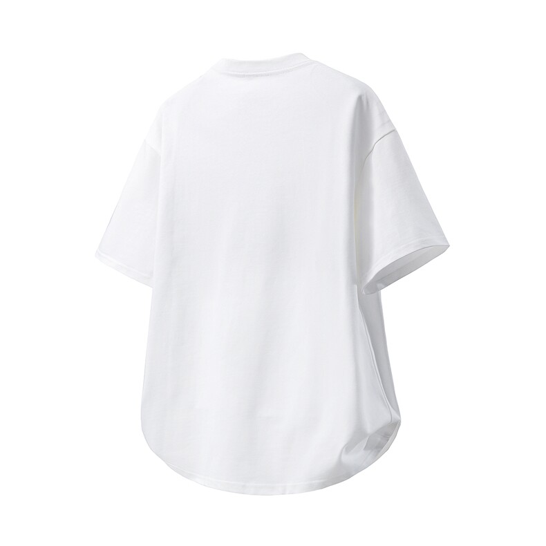 1立体白底潮情侣大码M-5XL网红小爱心短袖T恤男DT7742P55控78,男装T恤,星座226-2