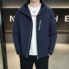 店主风秋季连帽夹克男装休闲修身外套男B320-2533-P115，男装夹克，电商B320