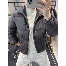 高品户外防泼水绗缝加厚保暖立领棉衣棉服外套男女A1220-P125，男装棉衣，星座1505