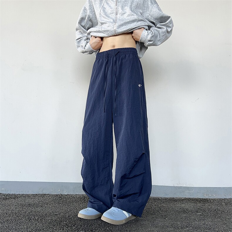 速干工装裤男女款2025新款春秋宽松垂感美式休闲阔腿裤K0863-P35，男装工装外套，星座308B-2