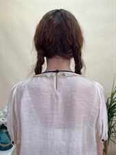 现货夏季新款质地衬衫，女装衬衫，蘑小菇