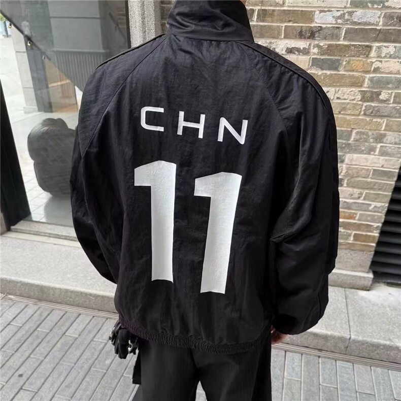 美式高街微喇牛仔裤男式卡通刺绣设计感风裤子提档弯刀直筒裤,男装牛仔裤,四季星座505