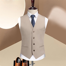 高品质商务休闲双排扣微弹三件套，胸花需另配，男装西服套装，电商D210