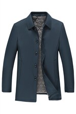 冬季中年纯色棉服男棉袄男棉衣翻领夹克爸爸装外套SFT81728-P195,男装棉衣,电商B212（原钱塘6029）