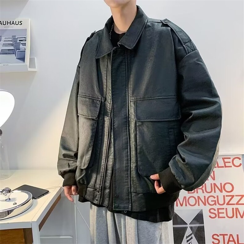 秋季青春流行男夹克文艺潮外套G98P77,男装夹克,星座1116-2