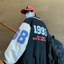 潮流夹克潮男春季棒球领夹克J9057P38，男装夹克，星座1116-2