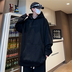 连帽卫衣麂皮绒360克95%聚酯纤维5%氨纶212-2-DY102-P58，男装卫衣，星座808A-1