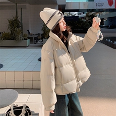 新款主推立领50绒羽绒服2676-P255-K378，女装短外套，2C129