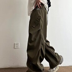 现货加绒保暖裤美式高街工装伞兵裤男生新款秋冬季潮牌宽松休闲裤，男装棉衣，星座302B-3