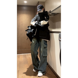 【直播】2024春季男女连帽冲锋衣外套拼色夹克C2335-TP95控价128图片