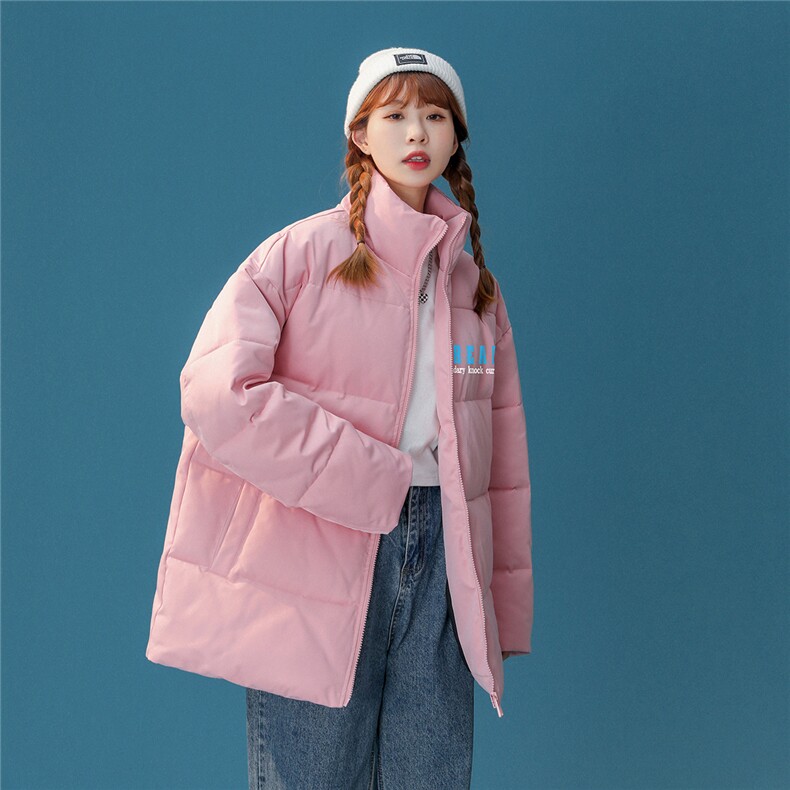 中性22冬季新品潮牌印花面包服立领棉服TPMY53P65K99特批无差价,男装棉衣,A247A
