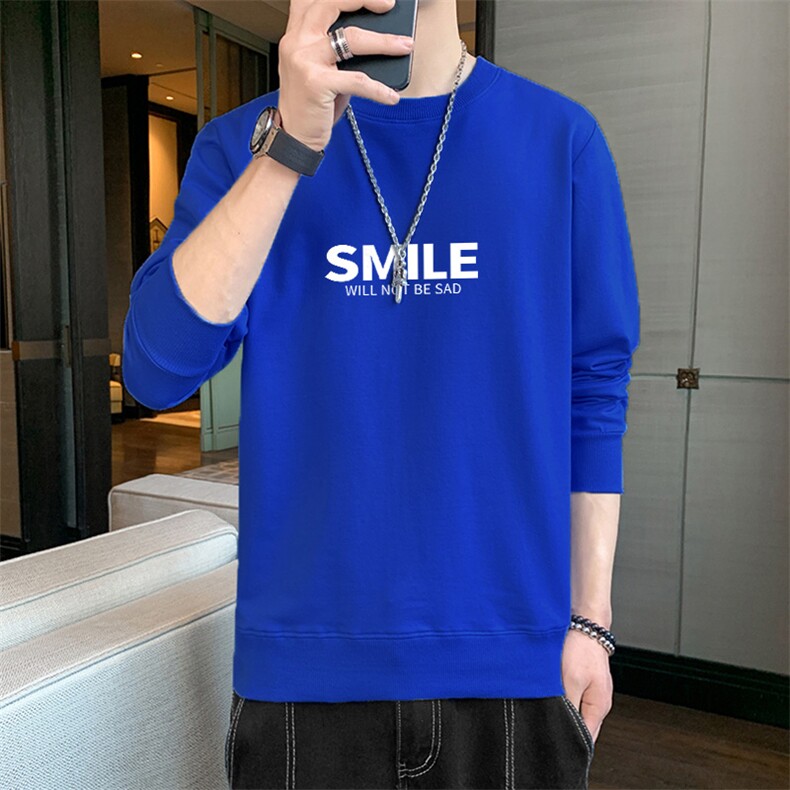 一件货源大货2025春秋新款男士圆领印花大码卫衣F126图片