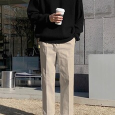 毛衣男秋冬季加厚半高领拉链线衣ins套头休闲针织打底衫MYB081，男装T恤，星座516A