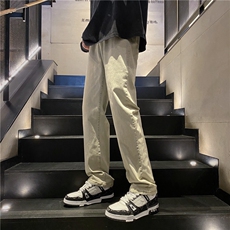 抖音品质2023新款修身小脚裤泥巴黄牛仔裤B315-K23252-P50控68，男装牛仔裤，电商B315