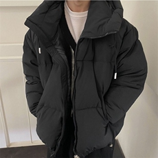 816B-WT030-P118韩保暖棉衣纯色宽松冬装面包服棉袄外套，男装棉衣，星座816B