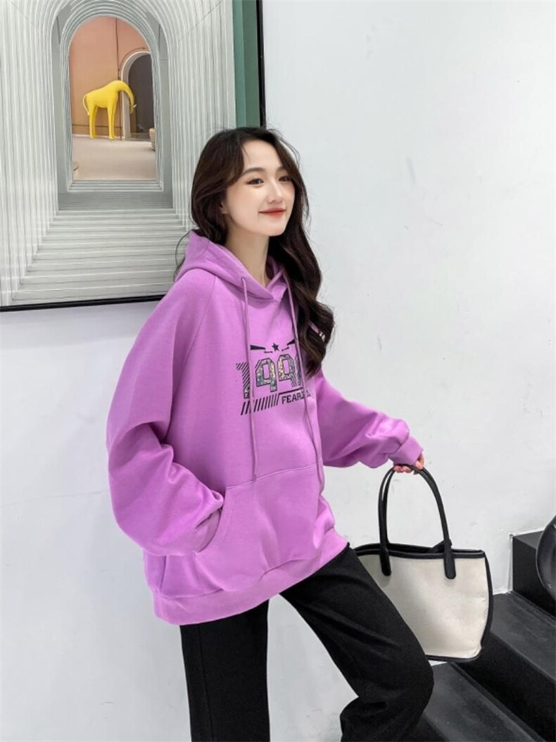 新款卫衣，女装卫衣/绒衫，OMY 瓯蔓意