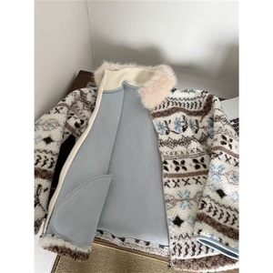 DD04-P85 软糯毛毛棉服图片
