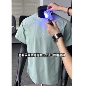 档口图 冰皮速干短袖男款夏季凉感t恤健身运动透气冰丝 特P14图片