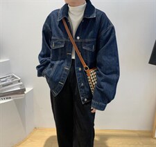 磨毛牛仔外套，其它，素妮