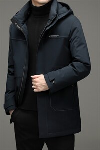 男装上衣厚款保暖连帽羽绒服中长款男士外套休闲冬季ZG2916-P360，男装羽绒服，电商B212（原钱塘6029）