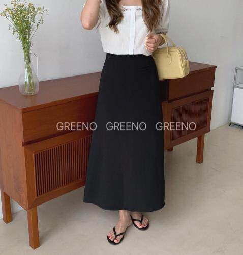 韩系净版半身裙，女装半身裙，GREENO
