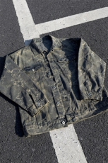 B221美式高街暗黑小众重工艺提花牛仔外套SY2434-特P70控118，男装工装外套，电商B221