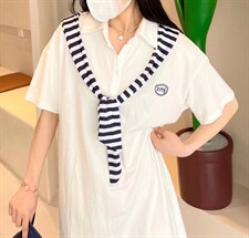 现货新款Polo连衣裙，女装连衣裙，MI MI(1F)