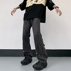 青春流行ins男直筒水洗牛仔裤P50，男装牛仔裤，星座1116-2