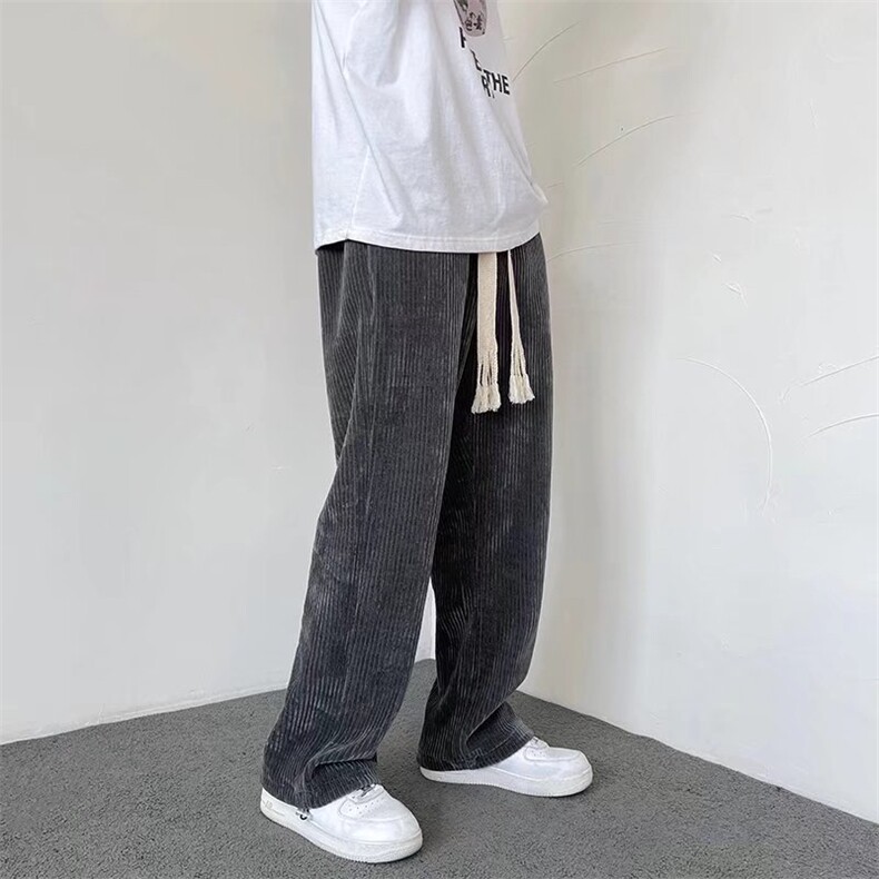 男春秋季条带休闲裤K2027P34,男装休闲裤,星座1116-2