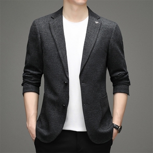 DJ3050钱塘2020-3新款时尚休闲简约百搭中年男士西服货稳P152图片
