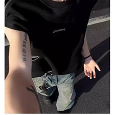 【有货】DTG88-P40新款时尚小众金属解构黑色背心男款设计感，男装背心/马甲，星座603-2